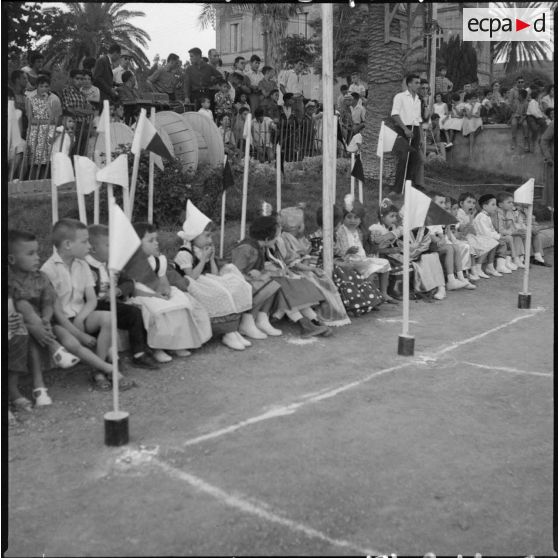 Fête des écoles à Saïda. [Description en cours]