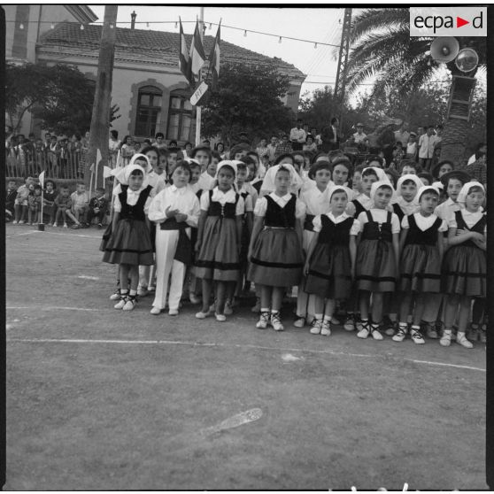 Fête des écoles à Saïda. [Description en cours]