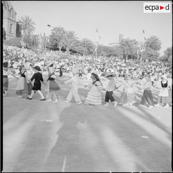 Fête des écoles à Saïda. [Description en cours]