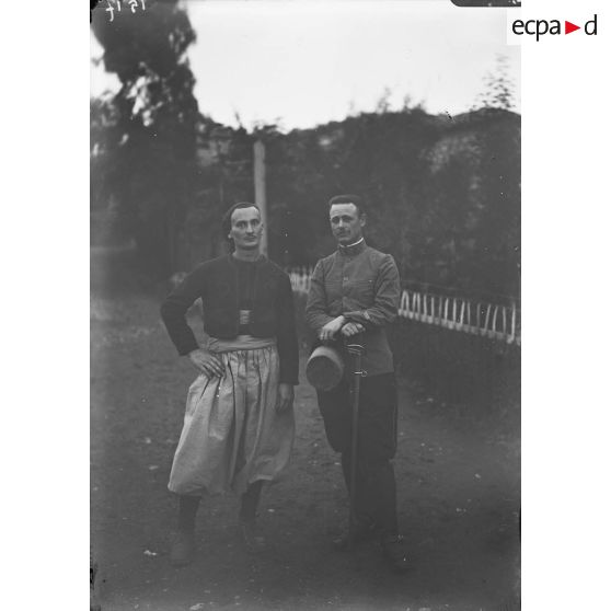 1517. Schneider et son cousin. [légende d'origine]