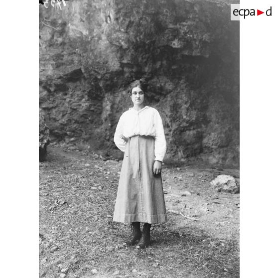 1753. Mademoiselle Margie. [légende d'origine]