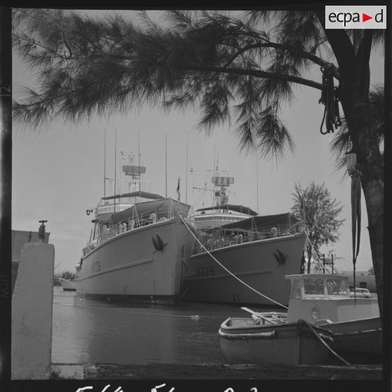 Escorteurs La Paimpolaise et La Bayonnaise.[Description en cours]