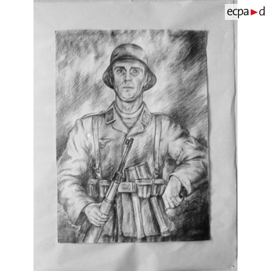 Une exposition de dessins et de peintures inaugurée par le général Ritter von Greim.