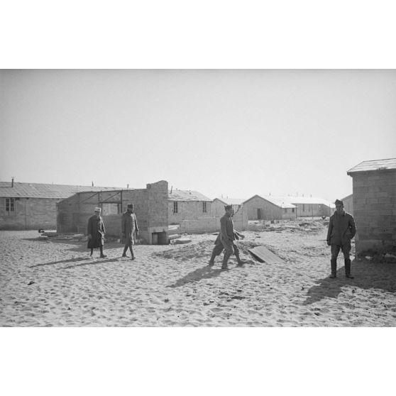 A Bordeaux, le Frontstalag 221 qui retient notamment des prisonniers coloniaux.