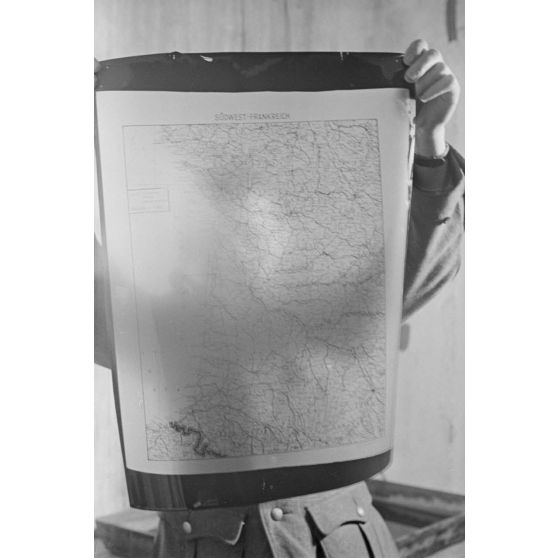 Un service de cartographie de l'armée de terre allemande.