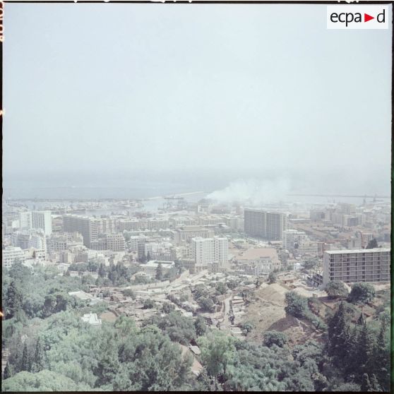 Alger. Vue aérienne.