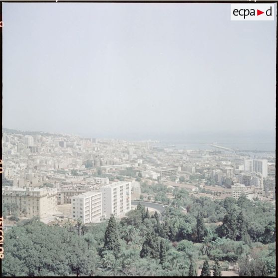 Alger. Vue aérienne.