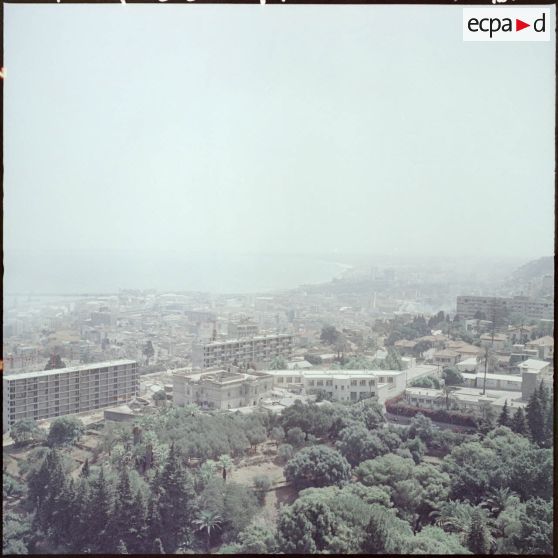 Alger. Vue aérienne.