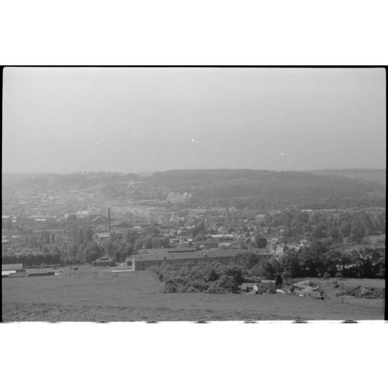 La ville d'Eu et son château.