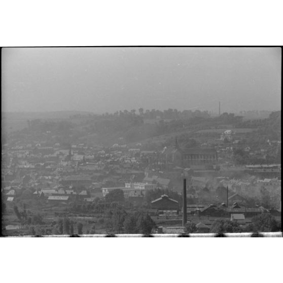 La ville d'Eu et son château.