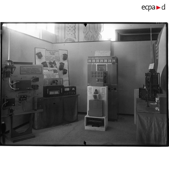 Exposition lors de la "semaine de l'aviation" à Vichy.