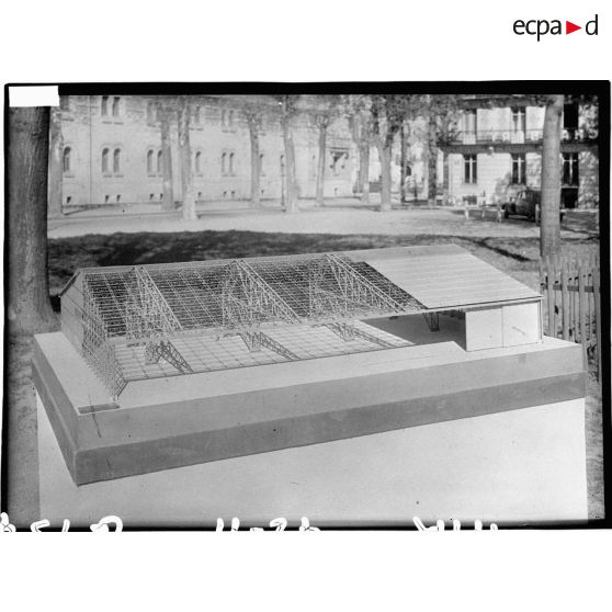 Exposition lors de la "semaine de l'aviation" à Vichy.