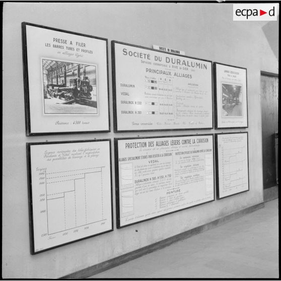 Exposition sur l'aviation civile et militaire au palais des congrès de Marseille dans le cadre de la foire exposition de la ville.