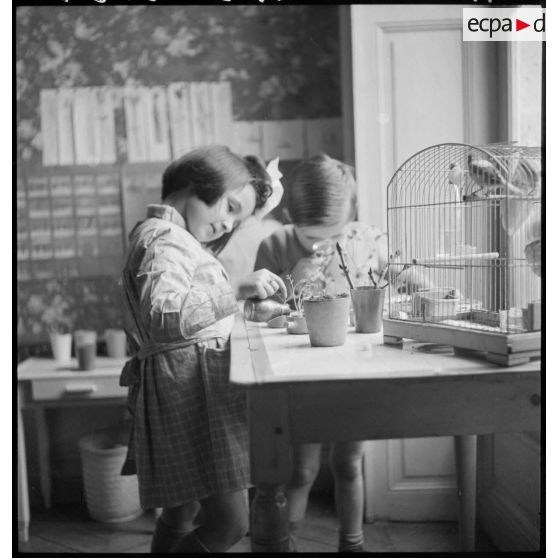 Centre d'hébergement pour jeunes enfants du service social de l'armée de l'Air.