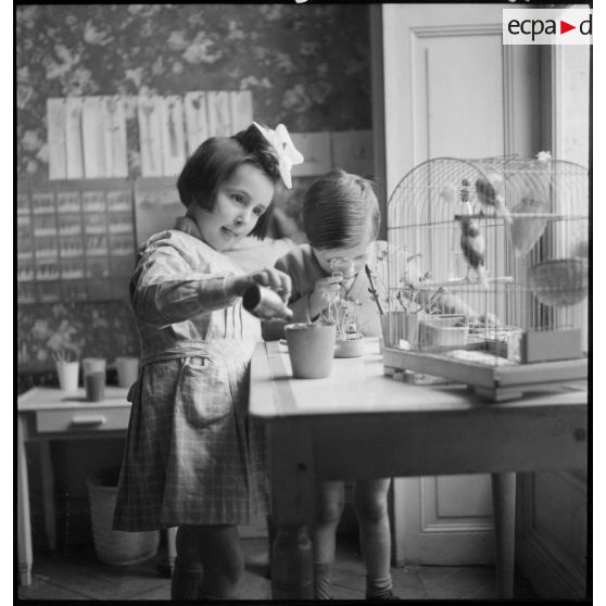 Centre d'hébergement pour jeunes enfants du service social de l'armée de l'Air.