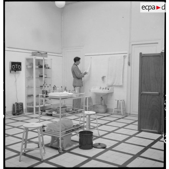 Infirmerie de l'atelier de réparation de l'armée de l'Air (ARAA) de Limoges.