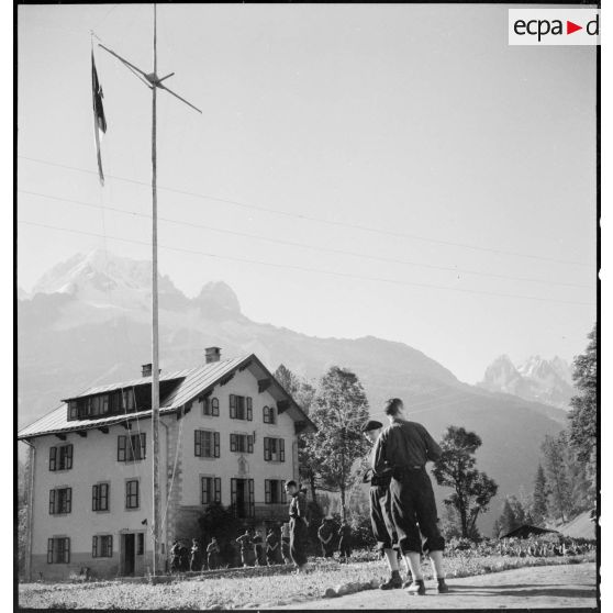 Centre du mouvement Jeunesse et Montagne dans les Pyrénées.