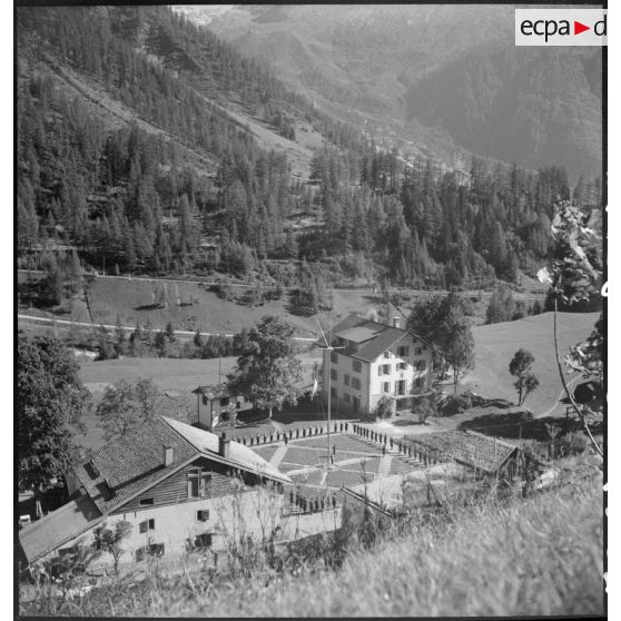 Centre du mouvement Jeunesse et Montagne dans les Pyrénées.