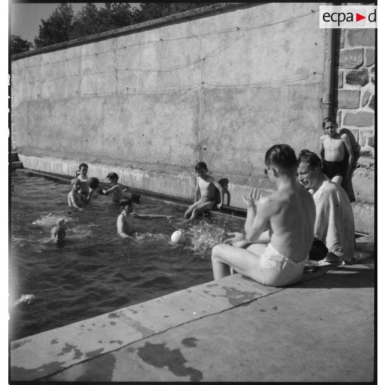 Des scouts effectuent un séjour d'été dans la commune de Chavaniac-Lafayette.