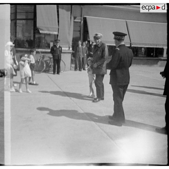 Retour de Syrie du général Bergeret.