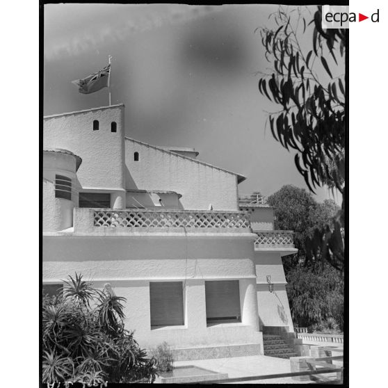 Vue du cimetière de Delhi Ibrahim à Blida.