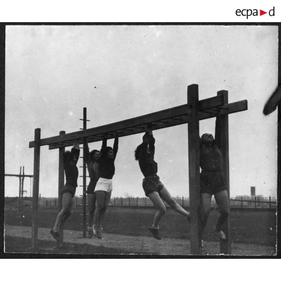 Exercice de gymnastique en AFN.