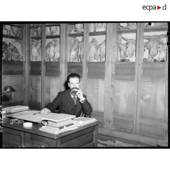 Portrait du directeur de l'école d'agriculture de Grignon.