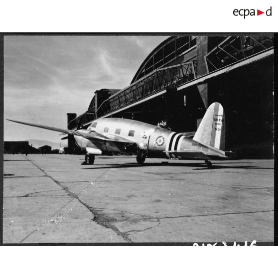 Prototype SO 90 sur le terrain d'aviation de Maison-Blanche.