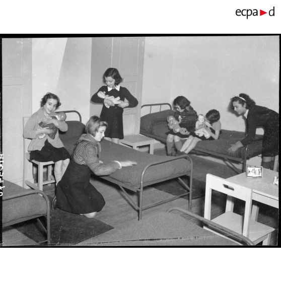 Chambrée des pupilles à la maison des Ailes à Echouboulains.