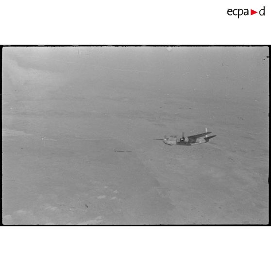 Vue aérienne d'un Glenn Martin.