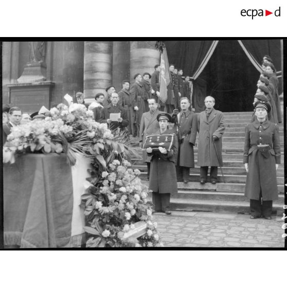 Allocution lors des obsèques du capitaine Charles.