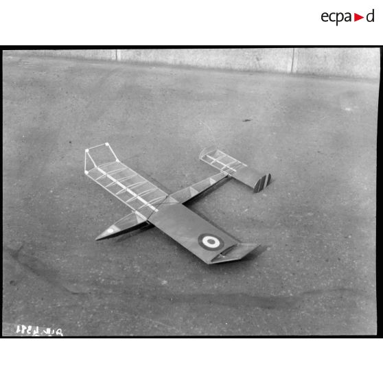 Modèles réduits de planeur.