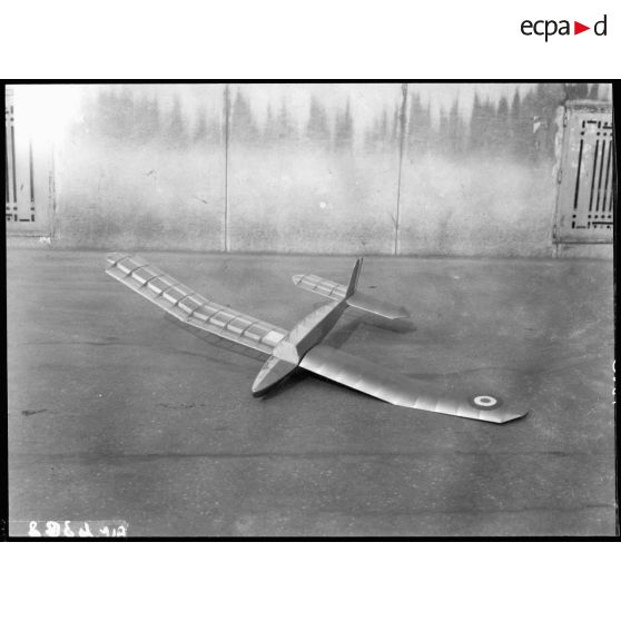 Modèles réduits de planeur.