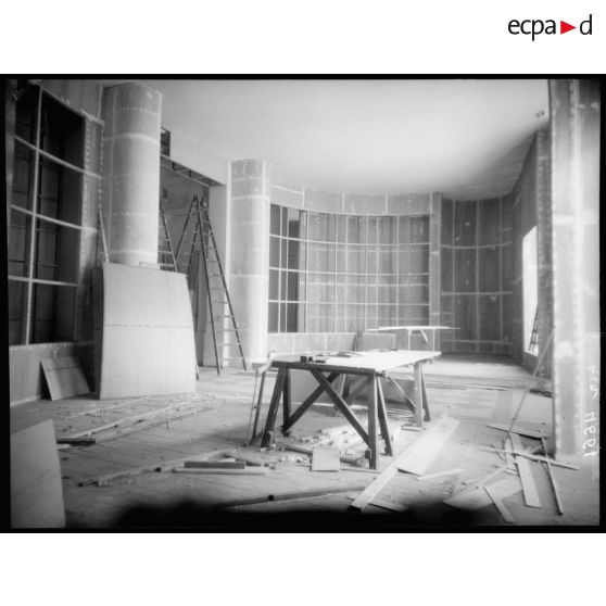 Le hall d'entrée de l'exposition.