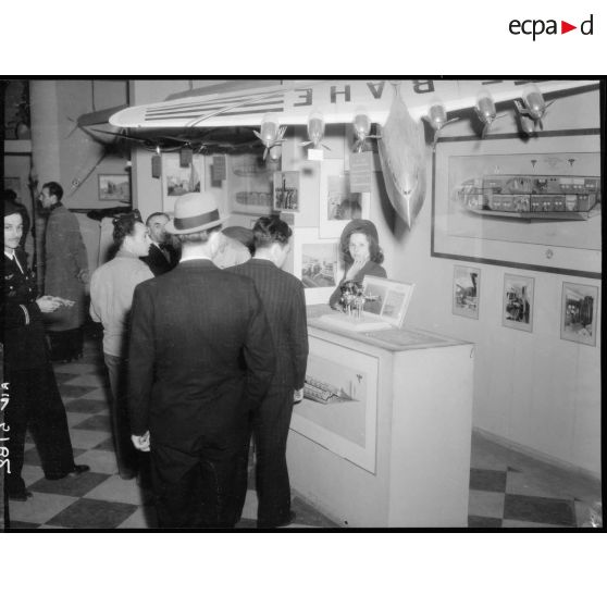 Modèle réduit d'un hydravion de transport SE 200.