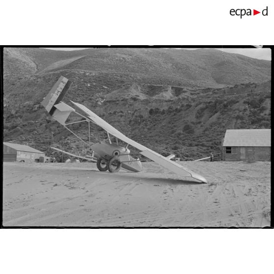 Planeur avant le départ.