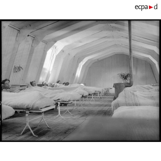 L'infirmerie de la base aérienne d'Evreux-Fanville.