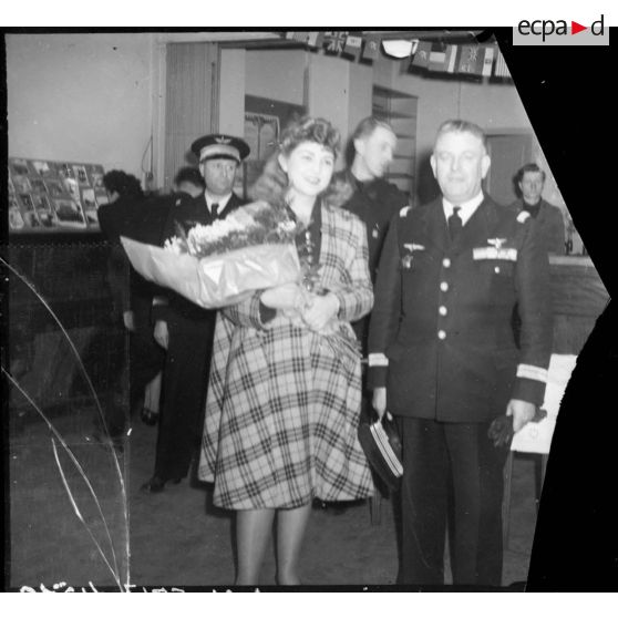 Au baptême de la nouvelle promotion des Forces féminines de l'Air.