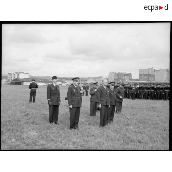Charles Tillon, René Bouscat et Jean-Ludy Piollet.