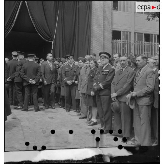 La délégation de l'armée de l'Air.