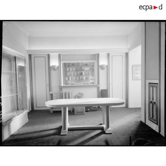 La salle de lecture.