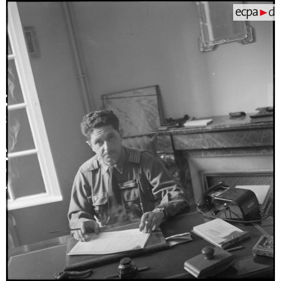 Portrait du colonel Louis Dio.