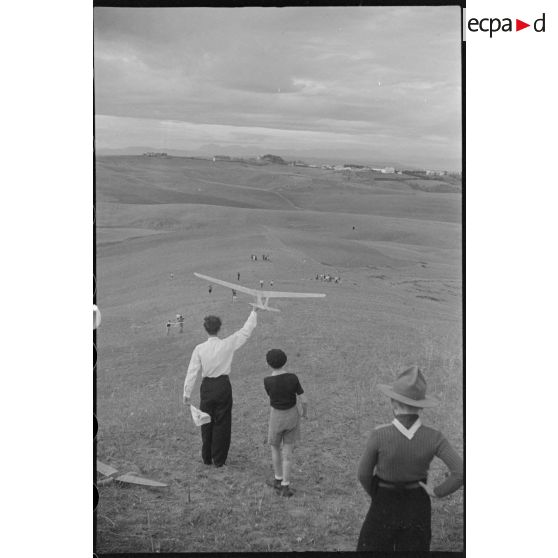 Différents concurrents lors de la coupe de l'Echo d'Alger.