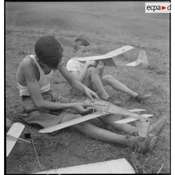 Réglages avant le départ.