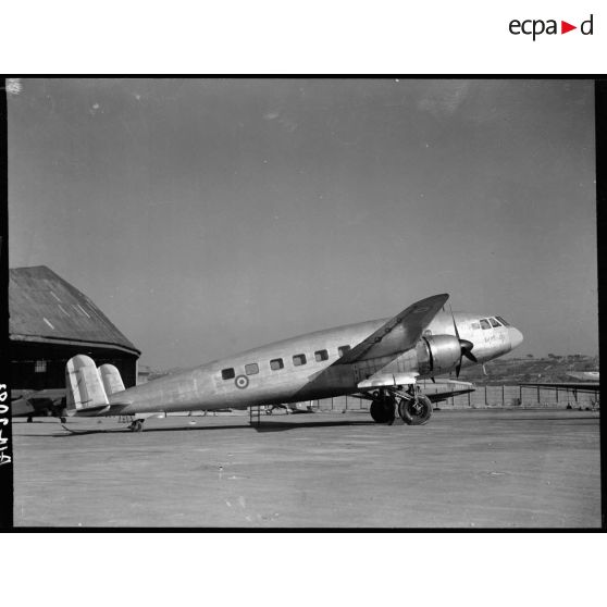 L'avion de transport Breguet Br.500 Colmar au sol à Marignane.