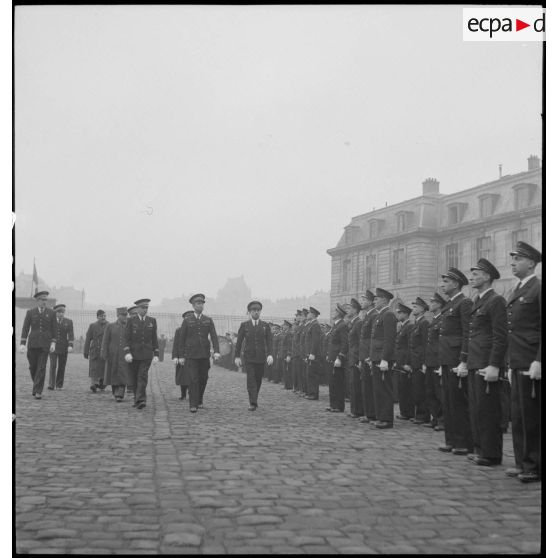 Revue des effectifs de la promotion de l'école de l'Air "Capitaine Préziosi".