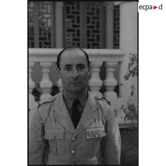 Portrait d'un officier.