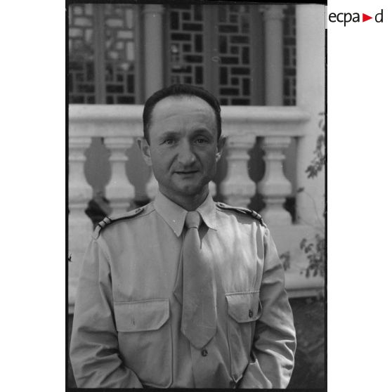 Portrait d'officier.