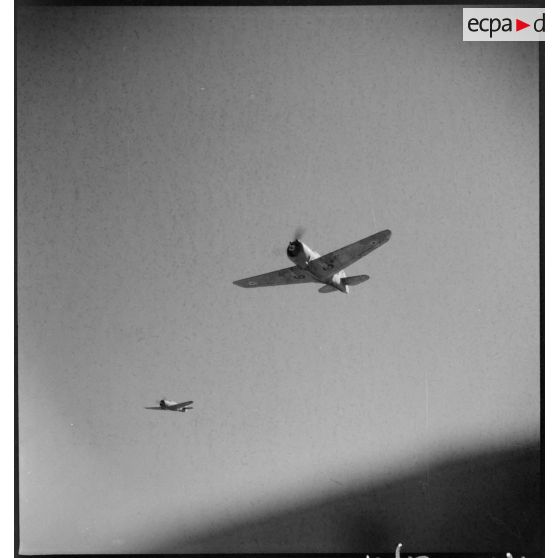 Pilote de Curtiss avant son envol.