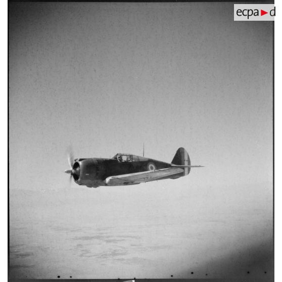 Pilote de Curtiss avant son envol.